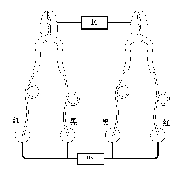 直流電阻測試儀使用接線(xiàn)圖